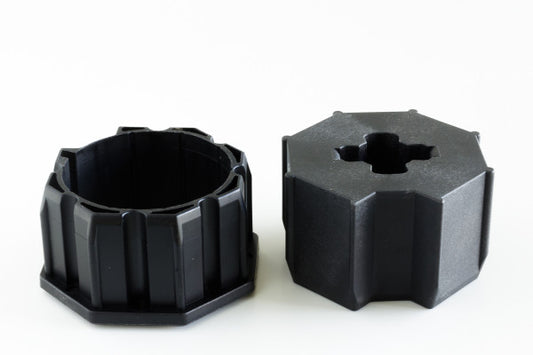 Adapter/Mitnehmer 60mm 8-Kant