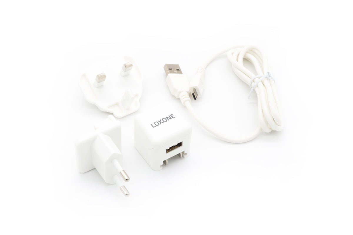 USB Netzteil inkl. Kabel Weiß