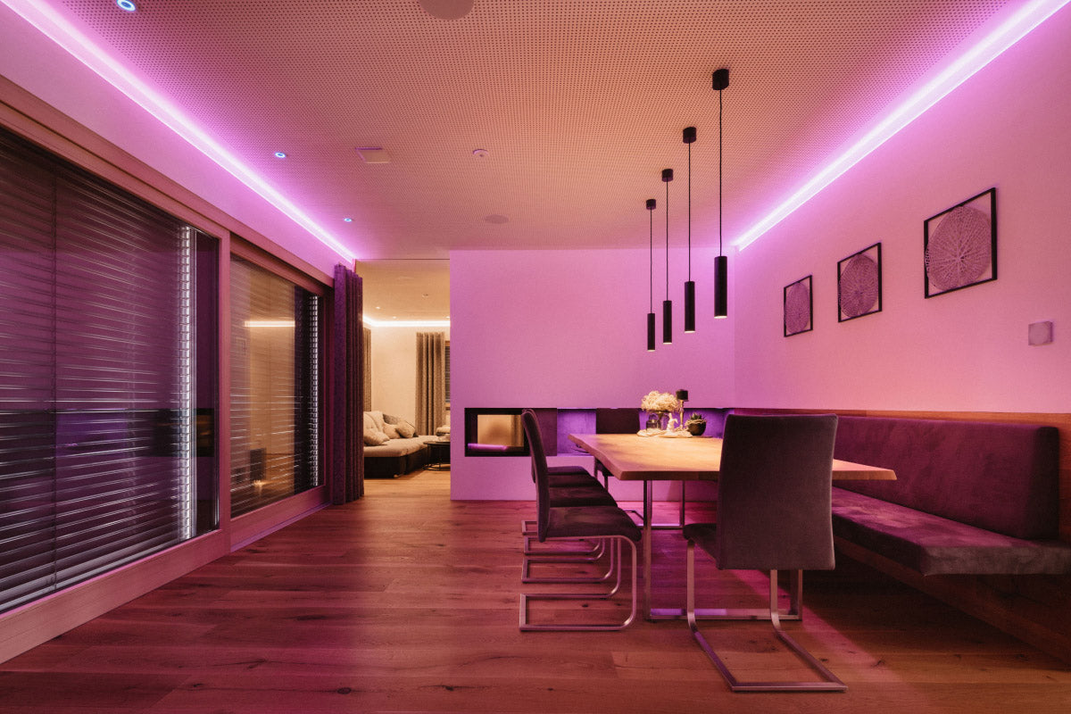 RGBW LED Streifen 5m IP68 (wasserfest)