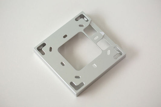 Montagerahmen 1-fach Silber